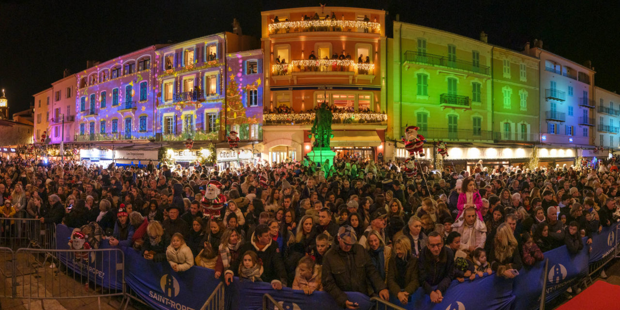 Retour sur un noël féérique à Saint-Tropez ! Remerciements à tous les acteurs