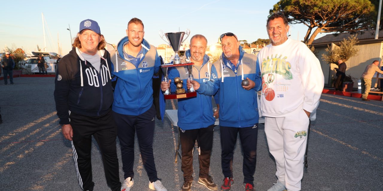 National de Pétanque : remise des prix