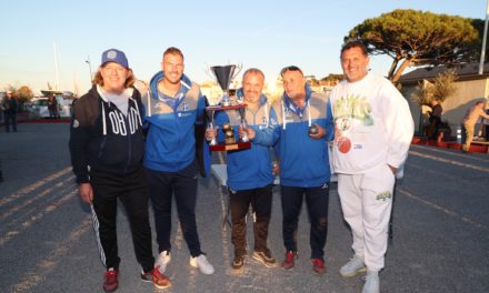 National de Pétanque : remise des prix