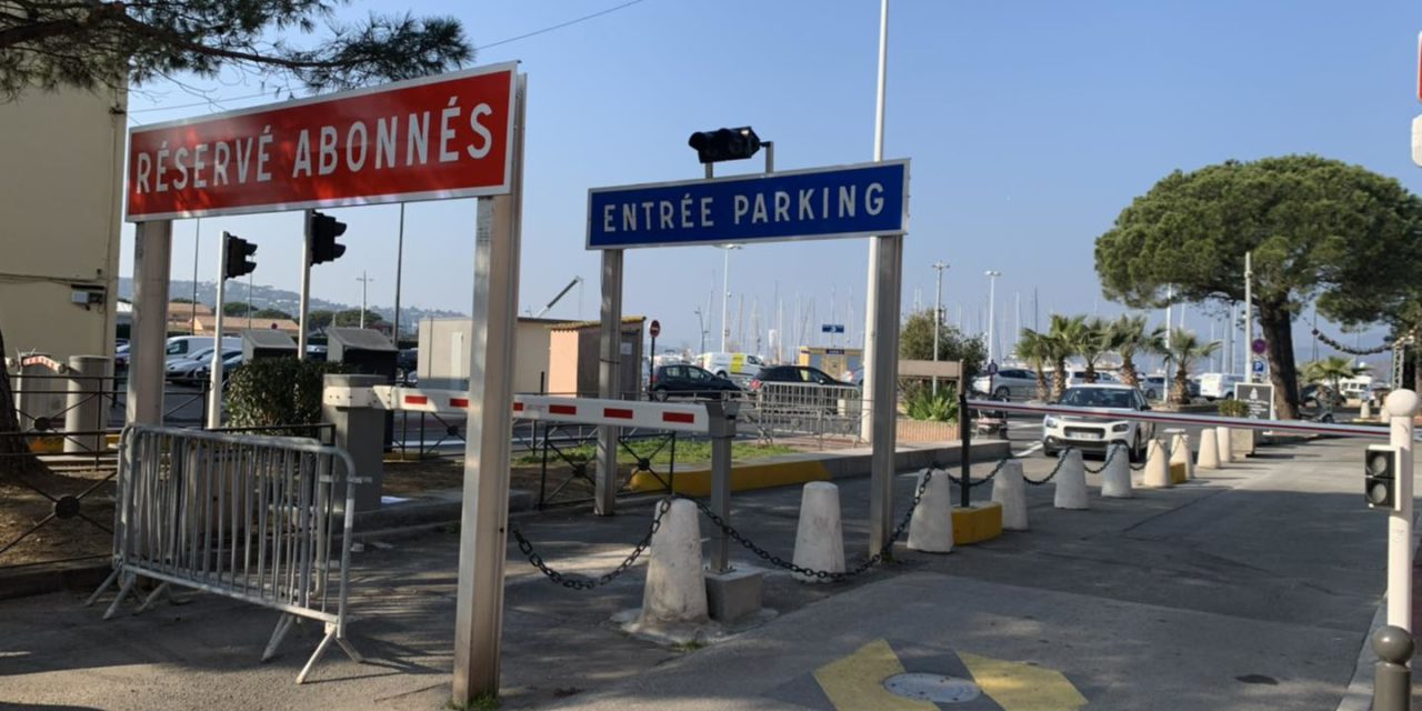 Le parking du nouveau port se modernise !