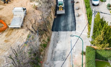 Réfection des enrobés route des Carles