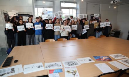 Le Général De Gaulle au collège du Moulin Blanc