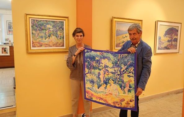 Le musée de l’Annonciade lance son nouveau foulard collector