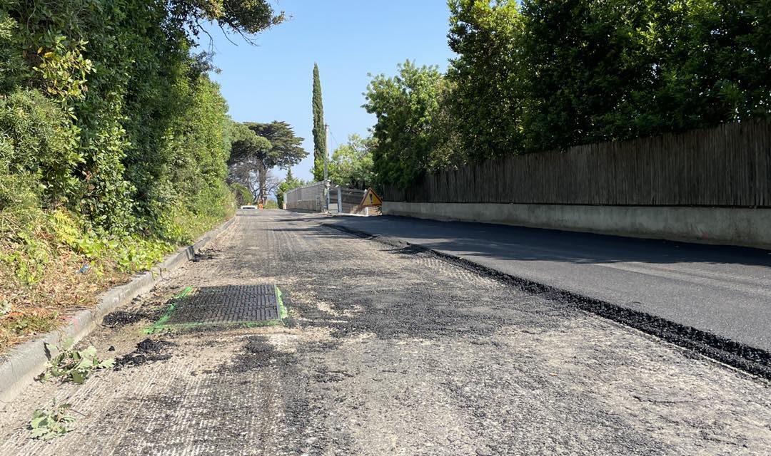 Travaux chemin de la belle Isnarde