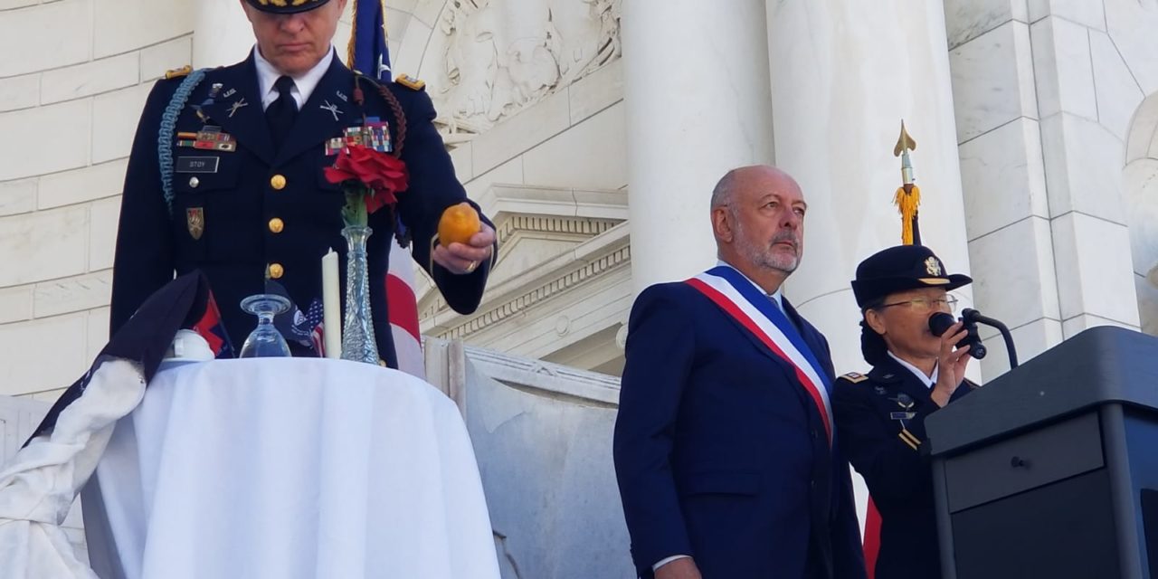 Georges Giraud, 1er adjoint, représentait la France et Saint-Tropez à Washington