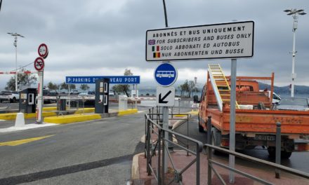 Une nouvelle entrée pour les abonnés du parking du nouveau port. Ne vous en privez pas !