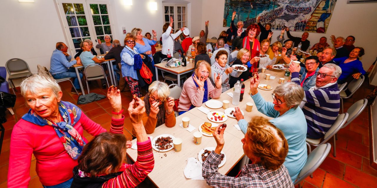 Traditionnelle Castagnade d’automne à la maison des aînés !