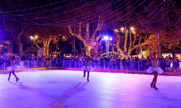 Spectacle de patinage artistique