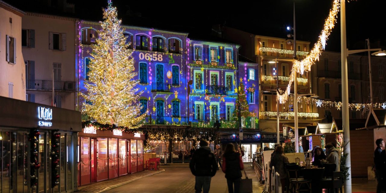 Noël à Saint-Tropez, un décor féérique, des animations dans toute la ville !