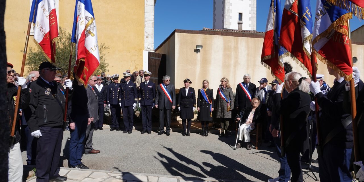 Cérémonie du souvenir de la disparition du sous-marin « Eurydice » et de son équipage à Ramatuelle