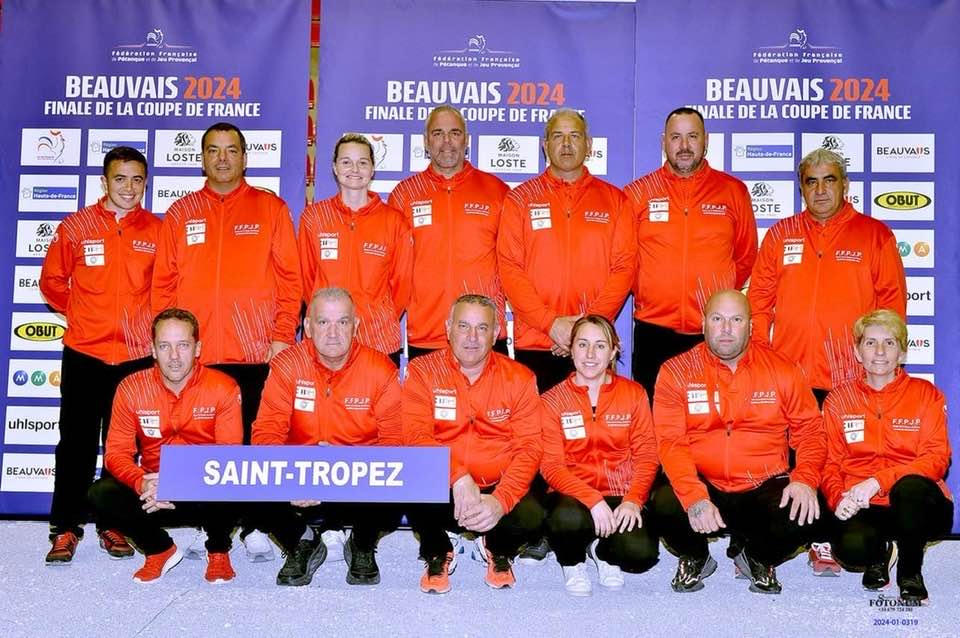 La Boule Tropézienne en quart de finale de la coupe de France de pétanque