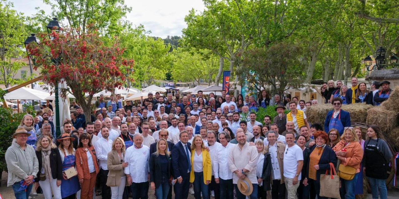 Top départ des Chefs fêtent les producteurs à Saint-Tropez