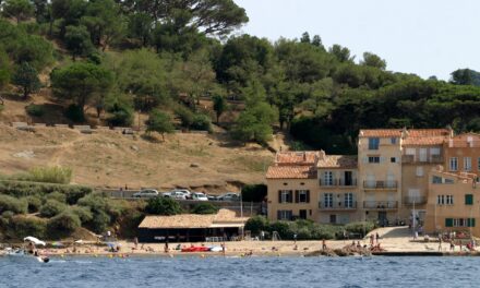 Saint-Tropez : entretien du littoral avant la saison