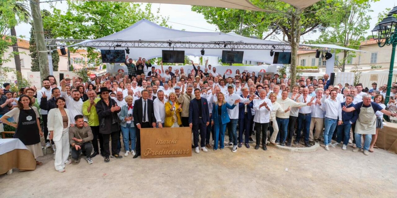 Lancement de la 5è édition des Chefs fêtent les producteurs et les savoir-faire régionaux à Saint-Tropez