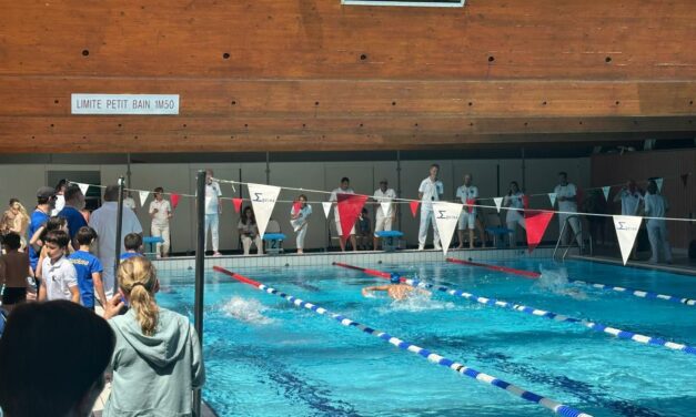Fierté tropézienne à la compétition inter-départementale de natation !