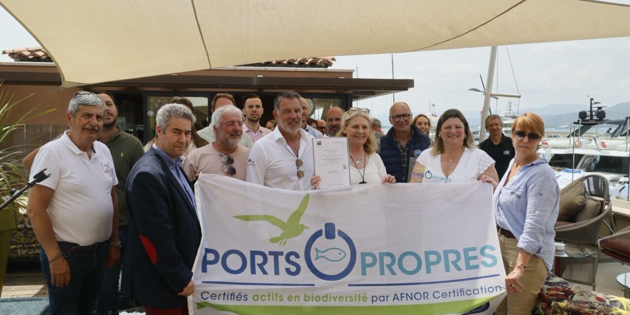 Remise de la certification « Ports Propres actifs en biodiversité »