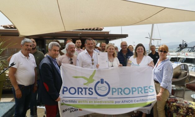 Remise de la certification « Ports Propres actifs en biodiversité »