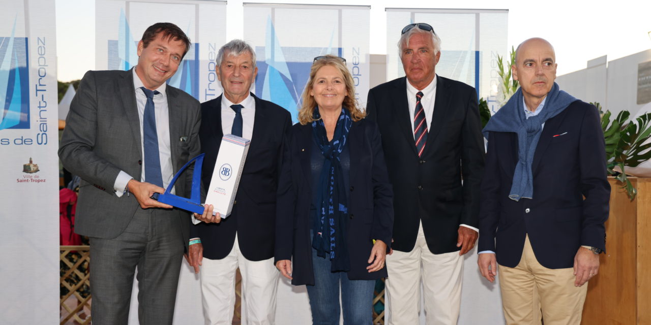 Les trophées de la première semaine des voiles de Saint-Tropez