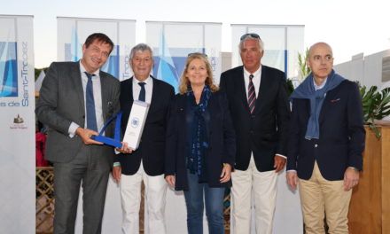 Les trophées de la première semaine des voiles de Saint-Tropez