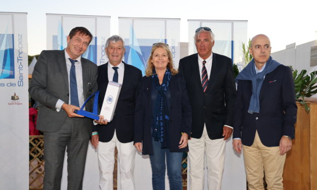 Les trophées de la première semaine des voiles de Saint-Tropez