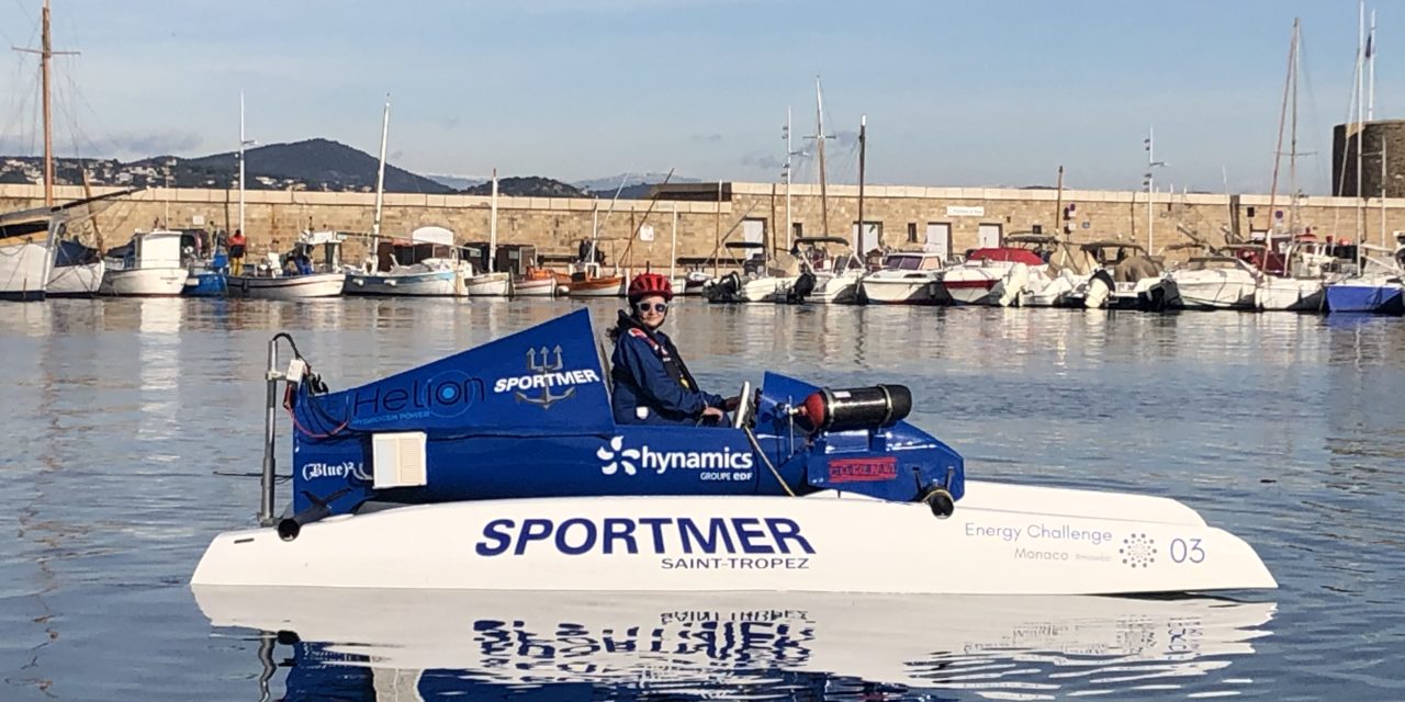 Sportmer met à l’eau un prototype de bateau à hydrogène