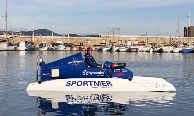 Sportmer met à l’eau un prototype de bateau à hydrogène