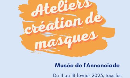 ATELIER CRÉATION DE MASQUES POUR LES ENFANTS