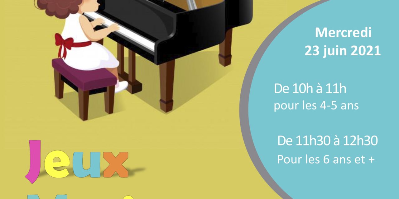 Atelier BMJ : Jeux musicaux