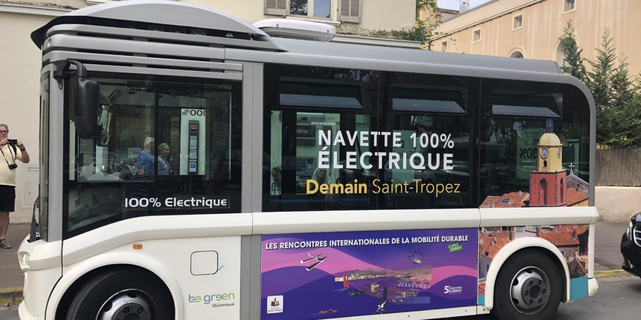 Reprise de la navette Saint-Tropez bus