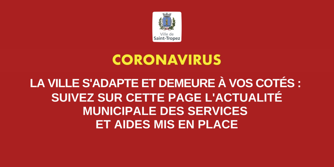 Coronavirus : fermeture des services et équipements municipaux