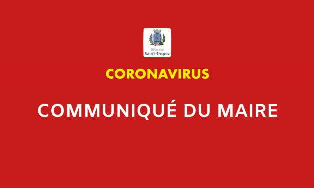 Coronavirus : communiqué du maire n°1