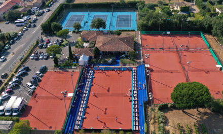 Tennis municipal : les huit courts rénovés
