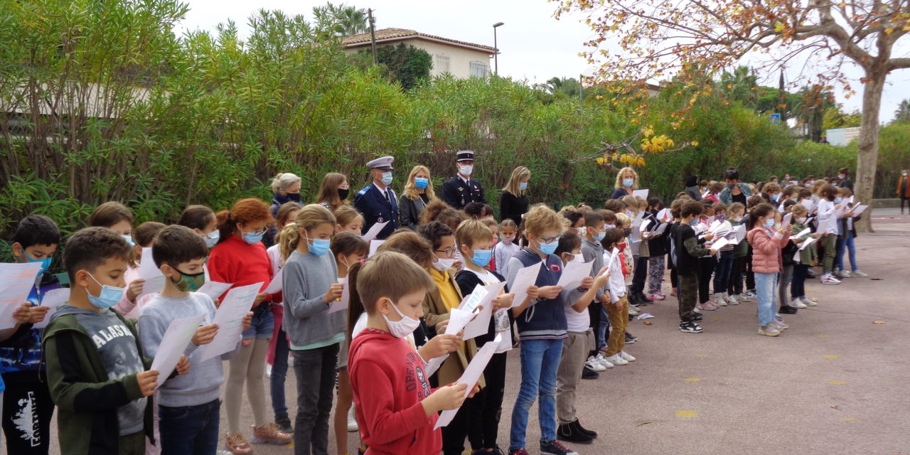 A l’école élémentaire, un hommage à Samuel Paty