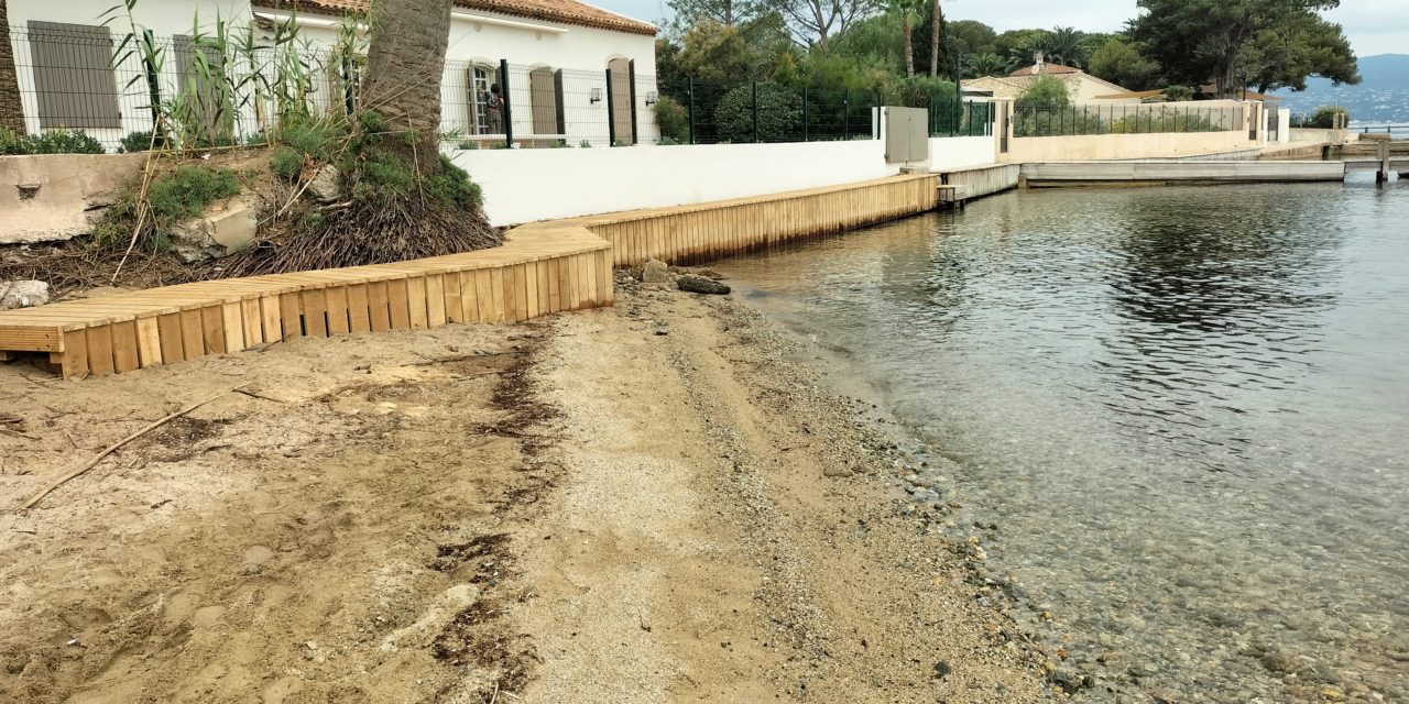 Fin des travaux de la passerelle des Canebiers