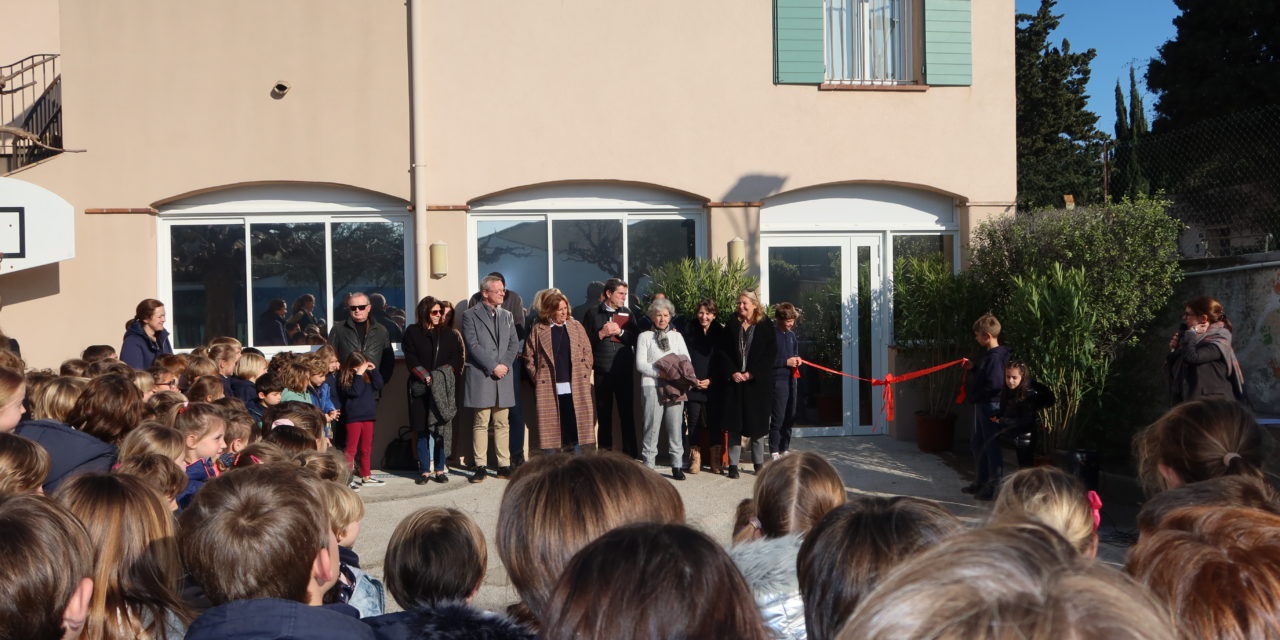 Inauguration de la nouvelle salle polyvalente à l’école Sainte-Anne