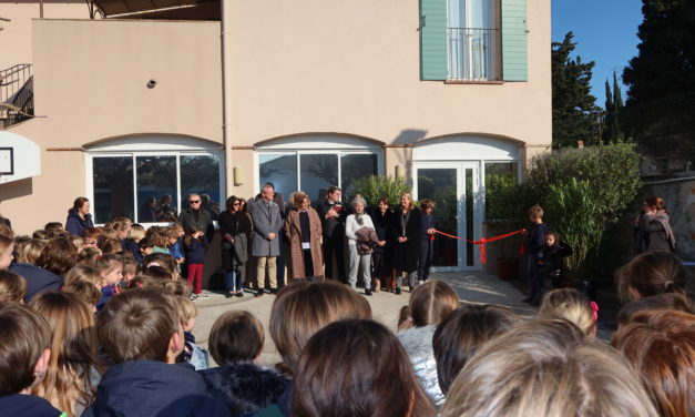 Inauguration de la nouvelle salle polyvalente à l’école Sainte-Anne