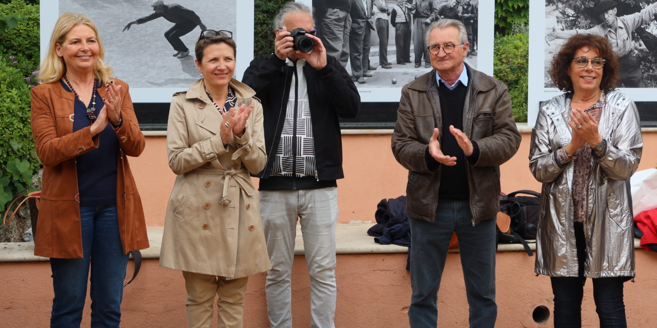 Inauguration de la 8ème édition du Grand Prix photo de Saint-Tropez