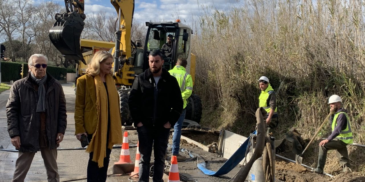 Travaux d’assainissement chemin de l’Estagnet