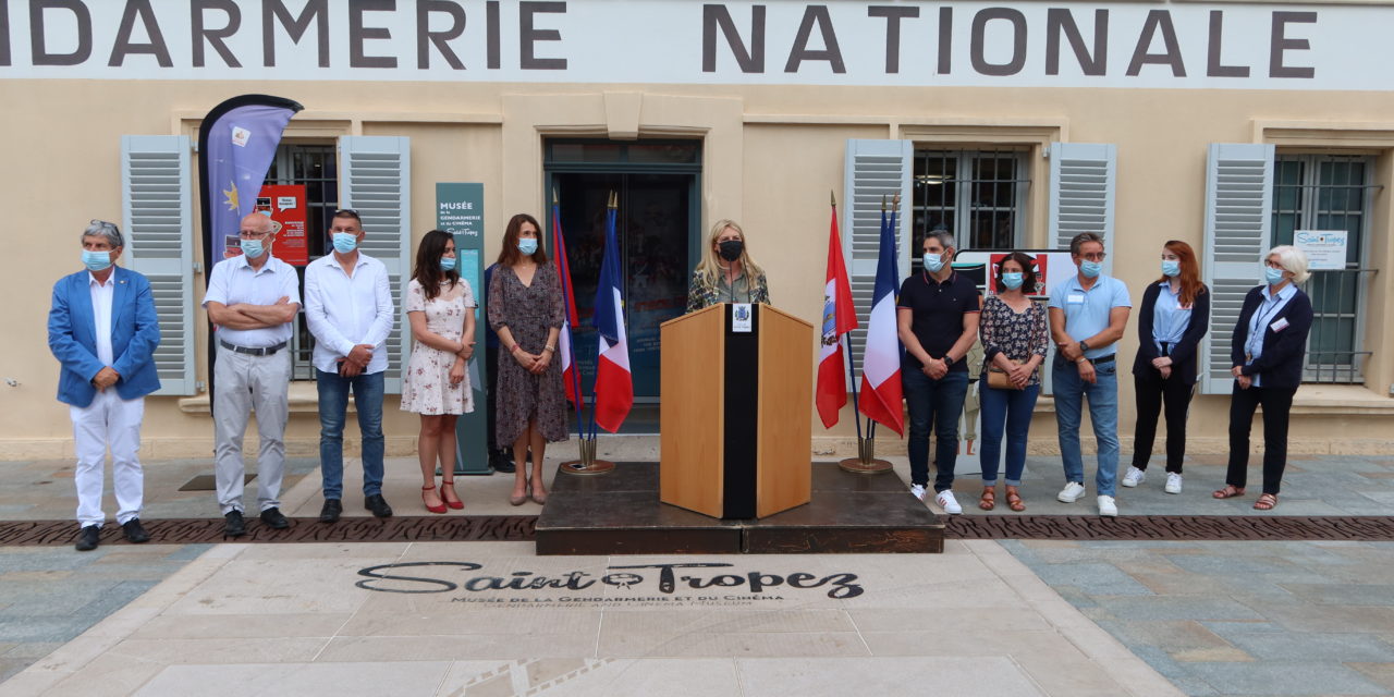Inauguration exposition du musée de la gendarmerie et du cinéma « Enquête insolite, la gendarmerie d’hier à aujourd’hui ».