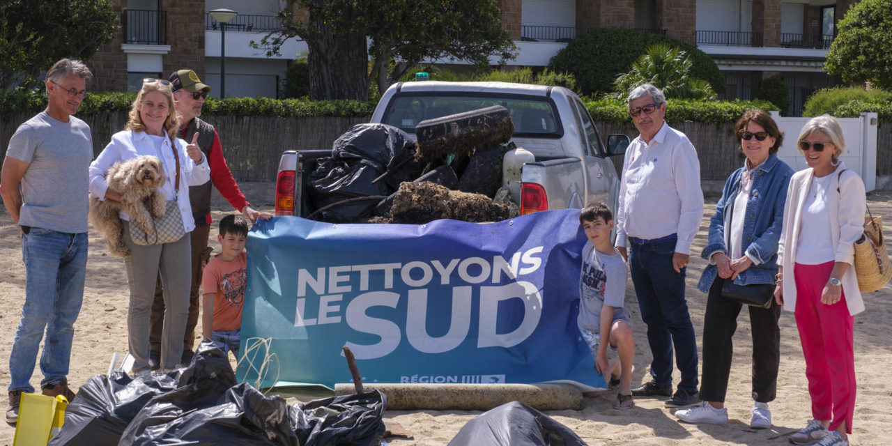 Saint-Tropez s’est mobilisé pour l’opération Nettoyons le Sud de la Région Sud Provence-Alpes-Côte d’Azur !