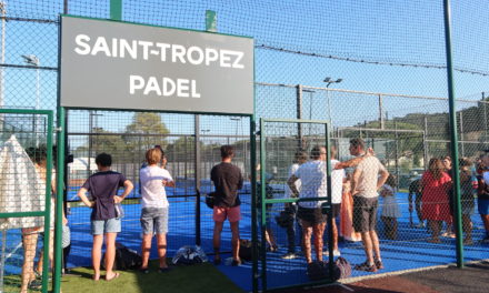 Inauguration de 3 pistes de padel