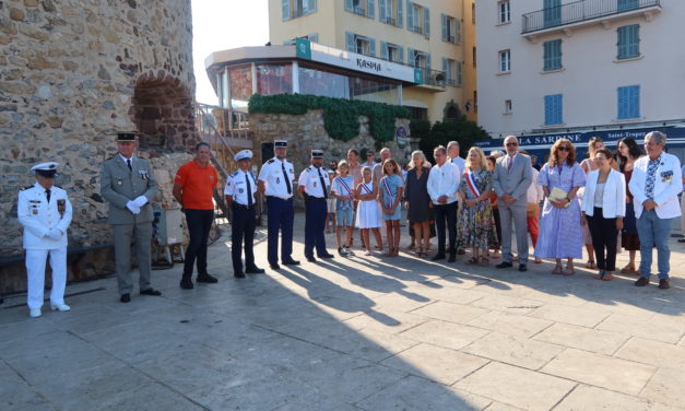 Cérémonies patriotiques du 78ème anniversaire du débarquement de Provence  et de la libération de Saint-Tropez