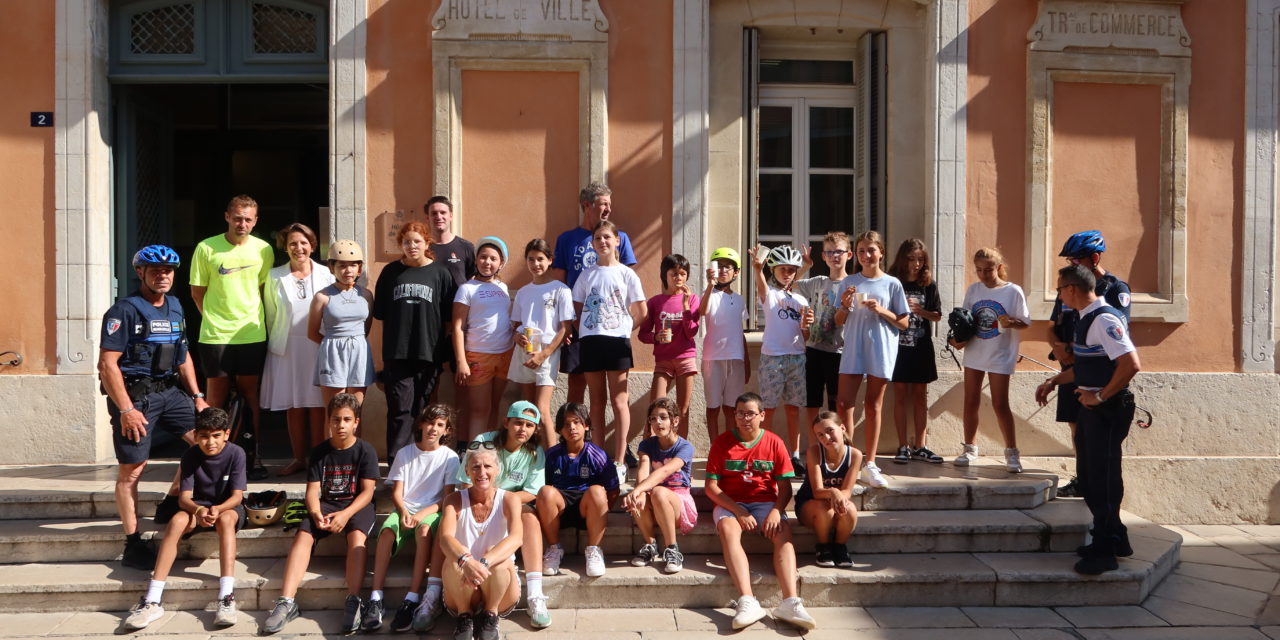 Fin du cycle vélo pour nos jeunes sportifs de l’école des Lauriers