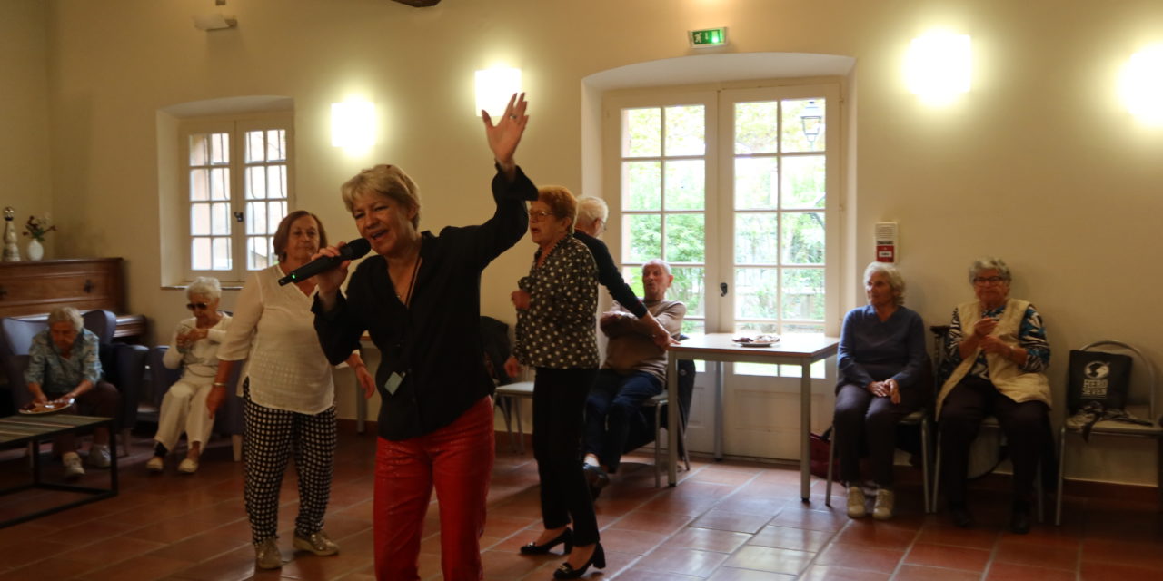 Goûter dansant à la Maison des Ainés – pas de répit pour faire la fête !