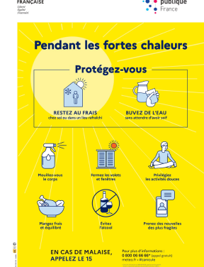 Alerte jaune : fortes chaleurs à Saint-Tropez