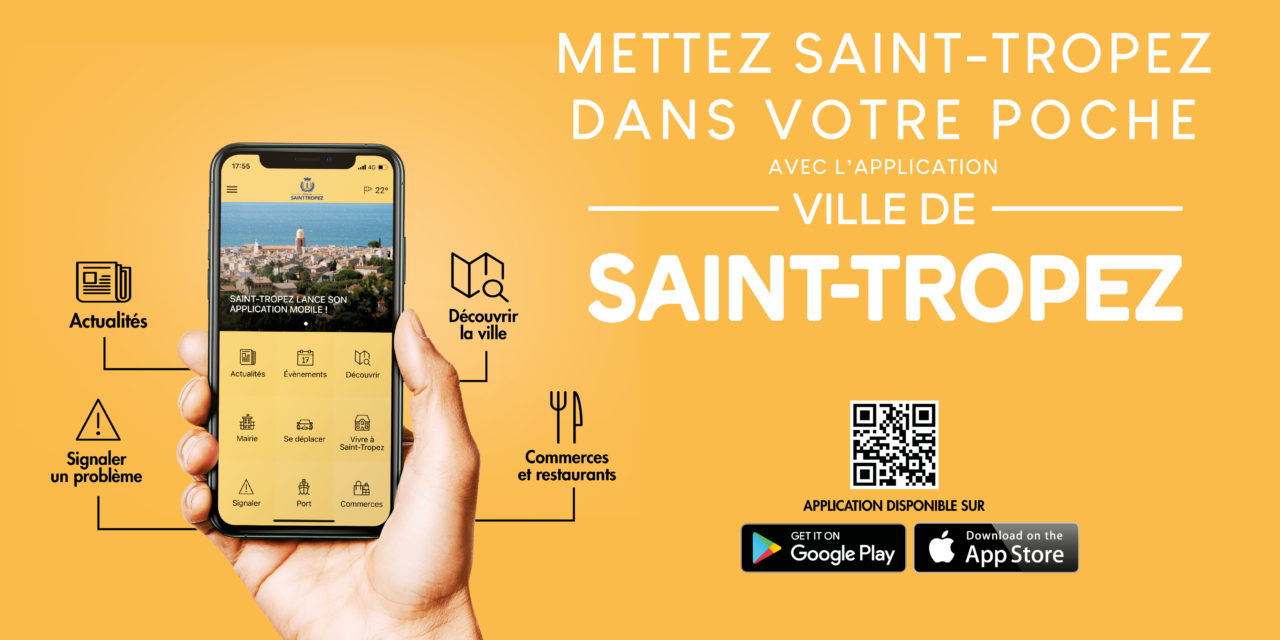 TELECHARGEZ L’APPLICATION VILLE DE SAINT-TROPEZ !