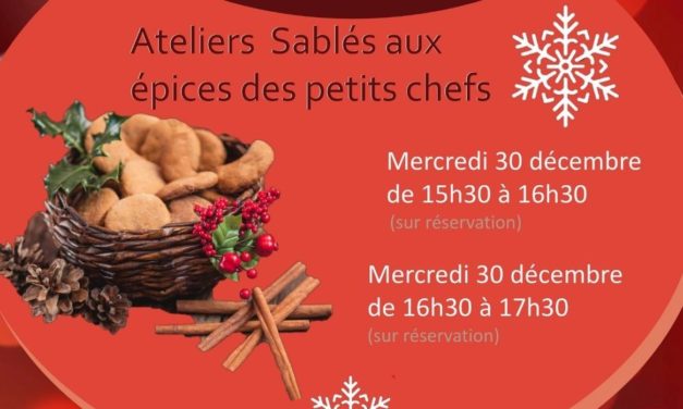 Ateliers de Noël à la BMJ – Les sablés de Noël