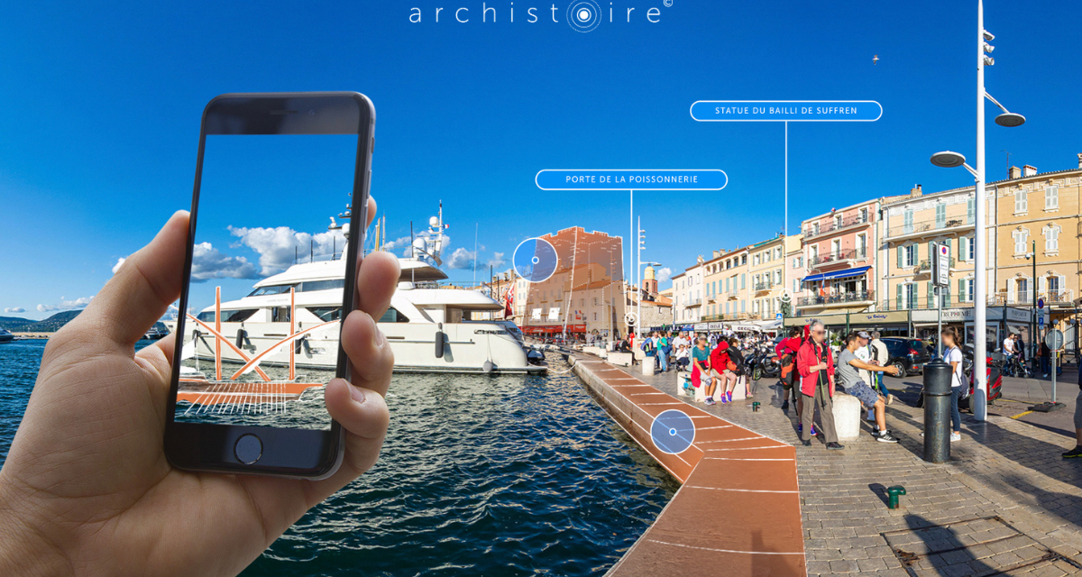 Saint-Tropez lance son application de visite culturelle en réalité augmentée