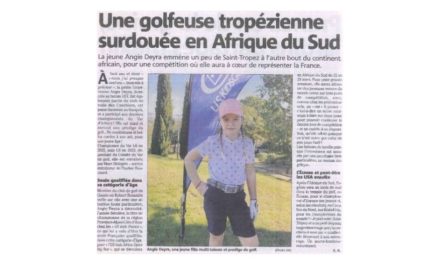 Eugenie Deyra, jeune golfeuse Tropézienne, décroche la 3ème place du tournoi mondial « Big 5 South African Open 2024 » dans sa catégorie