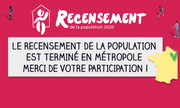 Recensement : encore quelques jours pour déposer vos documents !
